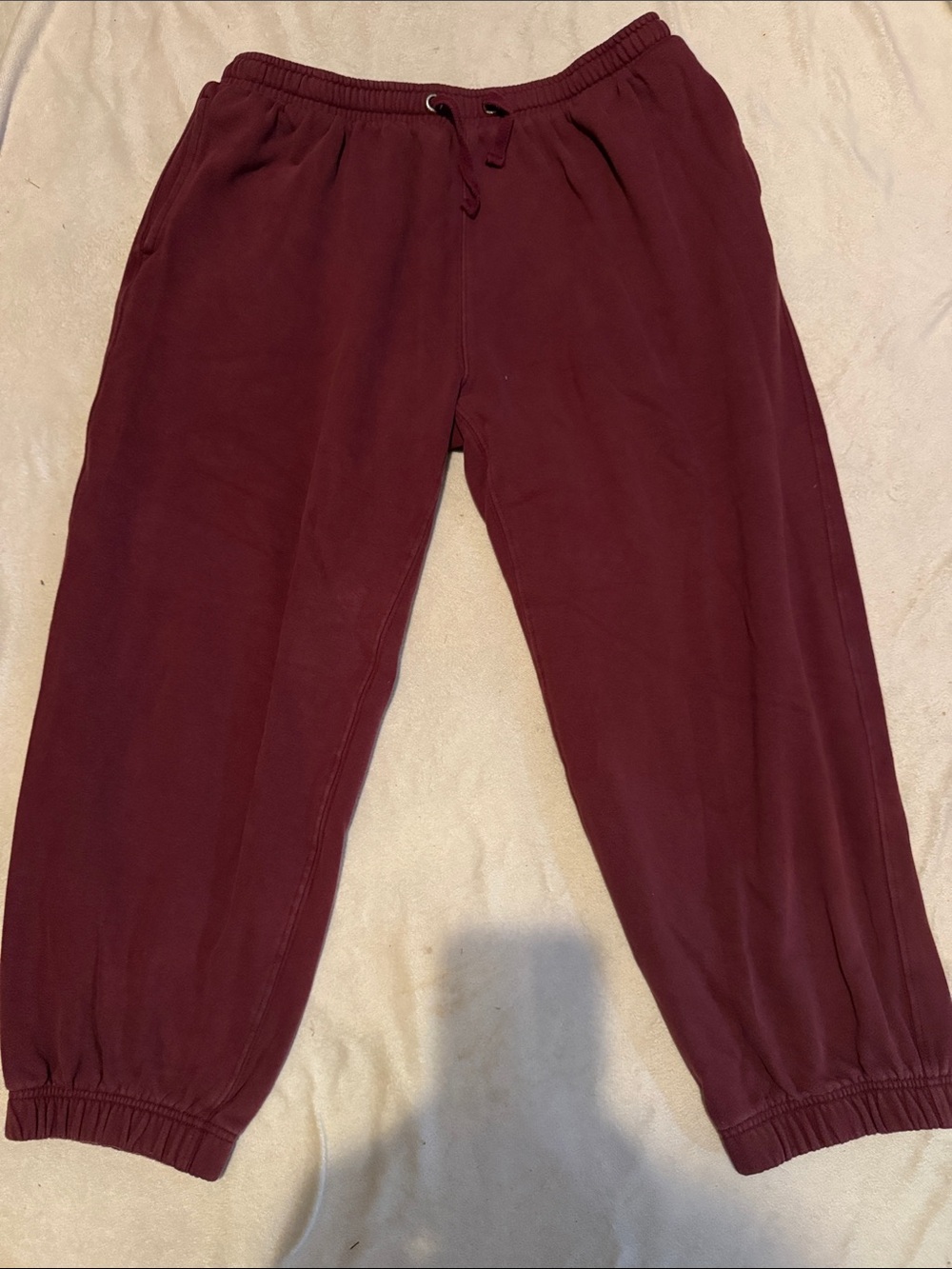 Aeropostale Men’s Maroon Lounge Joggers